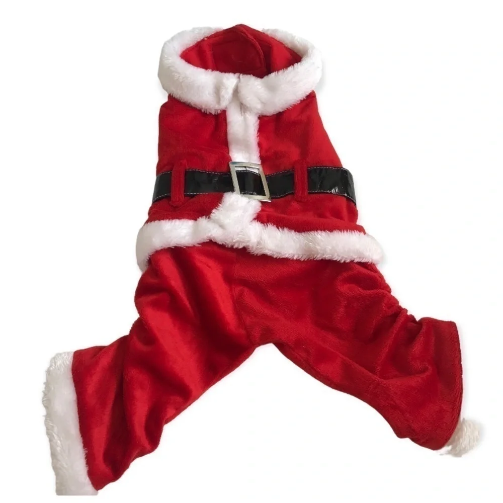 Santa pet costume